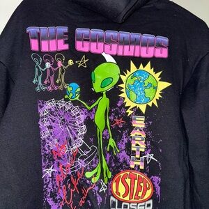 Chemistry Black Graphic Hoodie